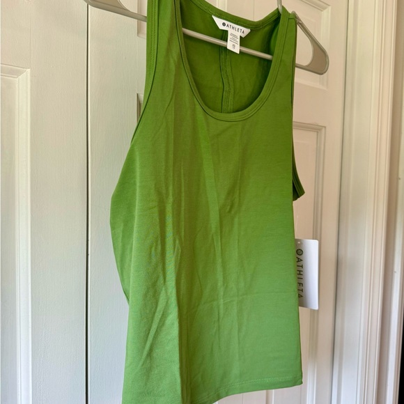 Athletes Sleeveless Green Top Size XS NWT - Picture 4 of 4